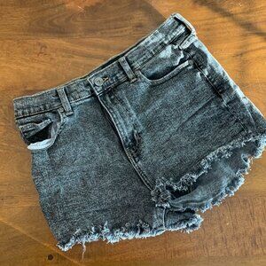 Kendall + Kylie Gray High Waisted Shorts Size 9/29